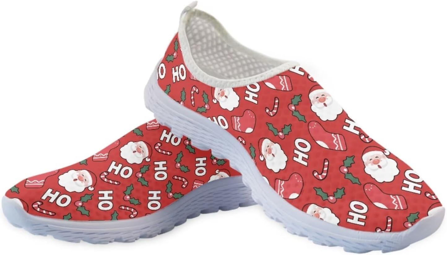 Кроссовки Belidome с животным принтом на шнуровке для взрослых женщин и мужчин, легкие, дышащие и удобные, Hoho Santa Claus Style
Кроссовки Belidome с животным принтом на шнуровке для взрослых женщин и мужчин, легкие, дышащие и удобные, Hoho Santa Claus Style
