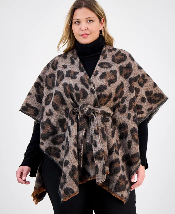 Натуральный плед с принтом животных, поясом и руаной I.N.C. International Concepts, загар/бежевый
Натуральный плед с принтом животных, поясом и руаной I.N.C. International Concepts, загар/бежевый