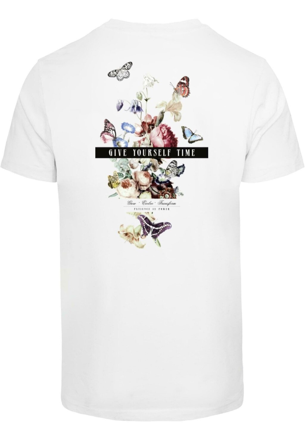 Футболка с набивным рисунком Give Yourself Time Tee Mister Tee, белая
Футболка с набивным рисунком Give Yourself Time Tee Mister Tee, белая