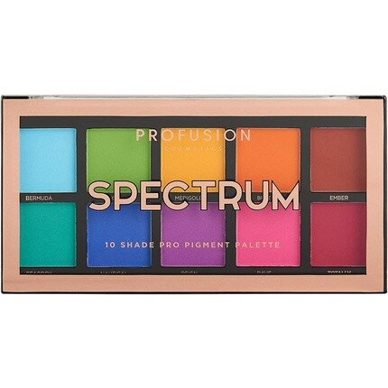 Палитра теней для век Spectrum Mixed из 10 оттенков, Profusion Cosmetics 
Палитра теней для век Spectrum Mixed из 10 оттенков, Profusion Cosmetics