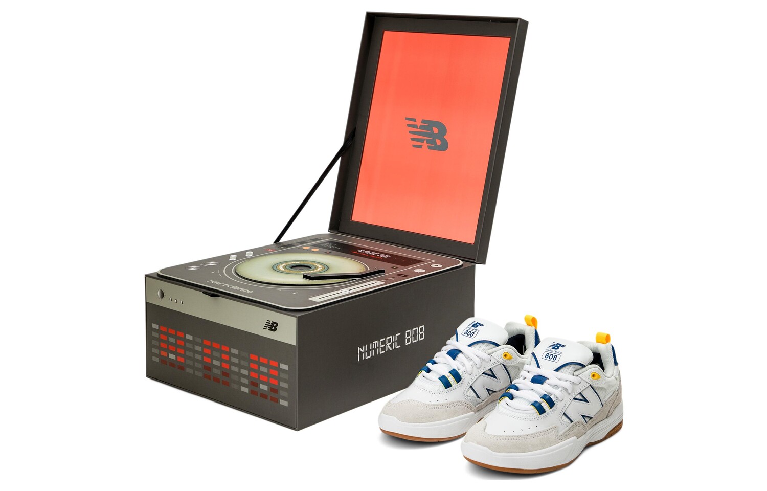 Обувь для скейтбординга New Balance Numeric Tiago Lemos 808 унисекс, белый/серый
Обувь для скейтбординга New Balance Numeric Tiago Lemos 808 унисекс, белый/серый