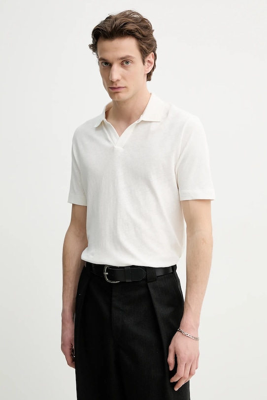 Поло с добавлением льна Marc O'Polo, белый
Поло с добавлением льна Marc O'Polo, белый