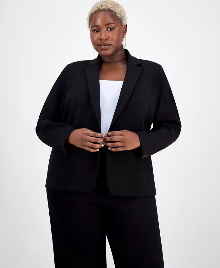 Блейзер Ponte больших размеров I.N.C. International Concepts, черный
Блейзер Ponte больших размеров I.N.C. International Concepts, черный