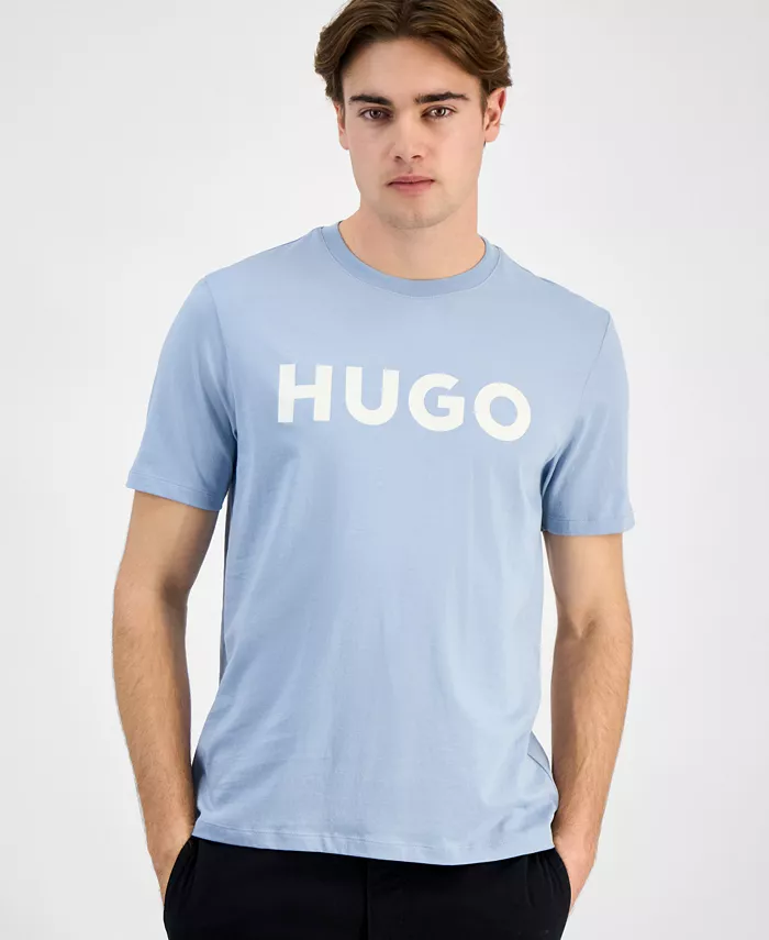 Мужская футболка Dulivio Regular-Fit с логотипом и принтом Hugo Boss, синий
Мужская футболка Dulivio Regular-Fit с логотипом и принтом Hugo Boss, синий