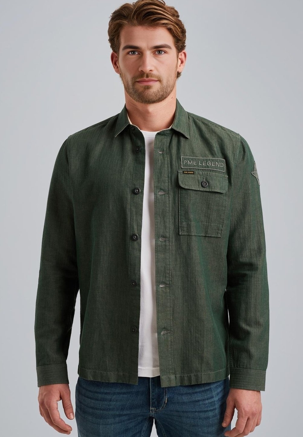 Рубашка PME Legend, темно-зеленый
Рубашка PME Legend, темно-зеленый