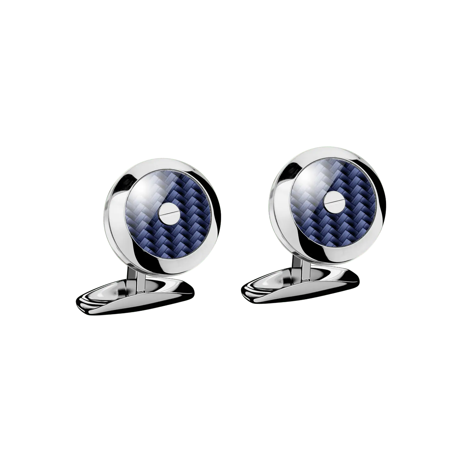 Запонки Chopard Classic Racing cufflinks - Нержавеющая сталь - синее углеродное волокно 
Запонки Chopard Classic Racing cufflinks - Нержавеющая сталь - синее углеродное волокно