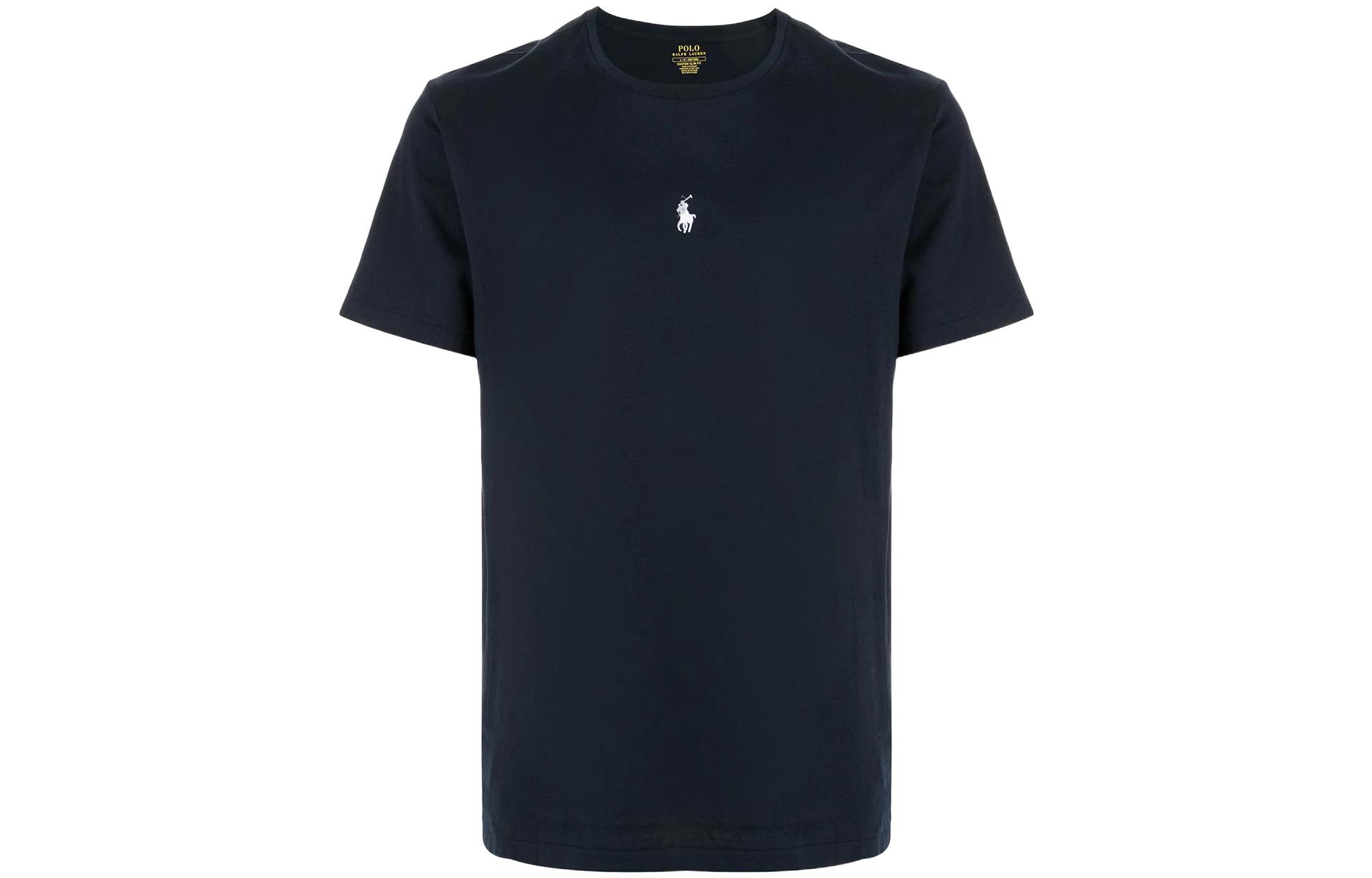 Футболка поло с вышитым логотипом Ralph Lauren, синяя
Футболка поло с вышитым логотипом Ralph Lauren, синяя