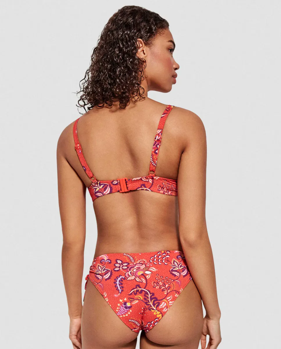 Регулируемые плавки бикини из цветочной ткани Gisela, мультиколор
Регулируемые плавки бикини из цветочной ткани Gisela, мультиколор