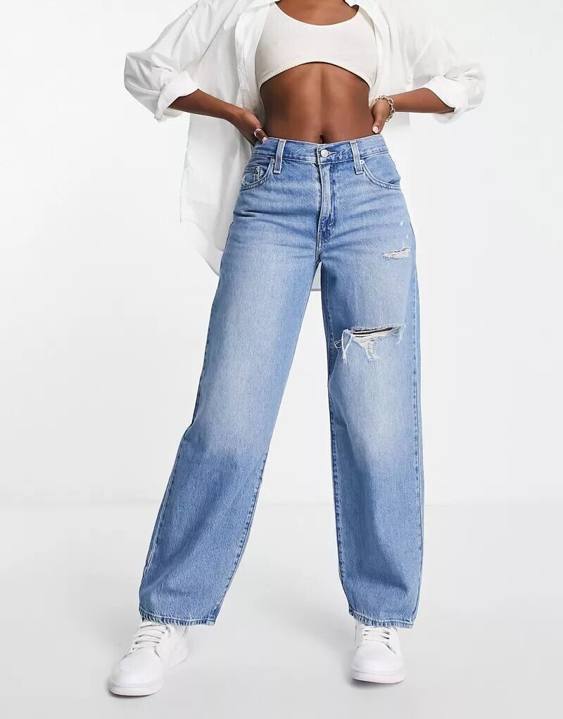 Джинсы свободного кроя Levi's Dad в цвете Mid Blue Wash, Синий, Джинсы свободного кроя Levi's Dad в цвете Mid Blue Wash
Джинсы свободного кроя Levi's Dad в цвете Mid Blue Wash, Синий, Джинсы свободного кроя Levi's Dad в цвете Mid Blue Wash