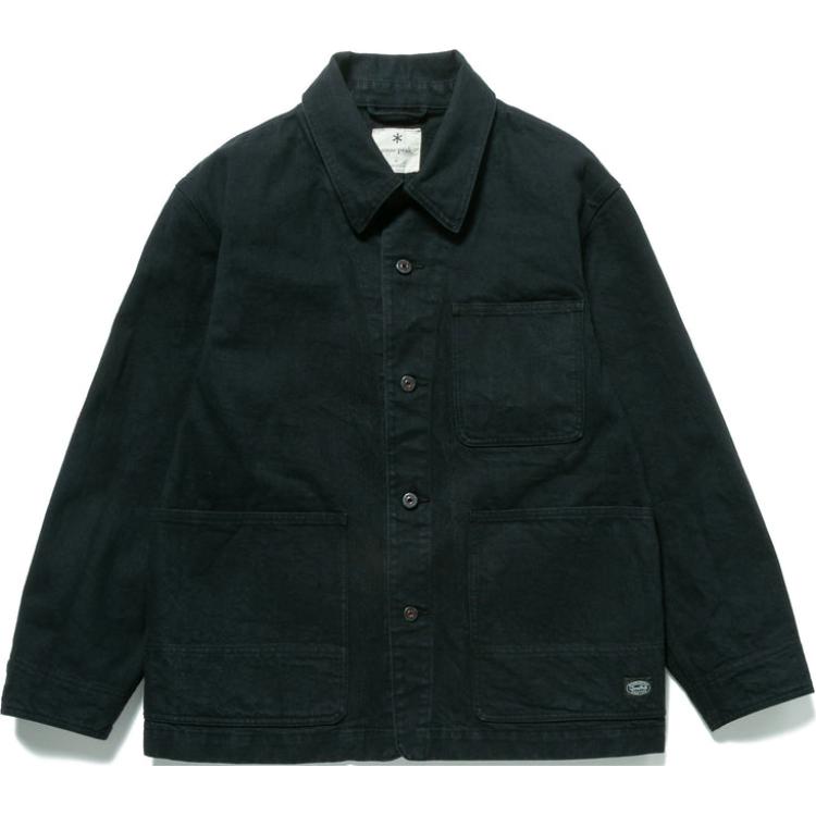 Snow Peak Джинсовая куртка мужская черная, Black
Snow Peak Джинсовая куртка мужская черная, Black