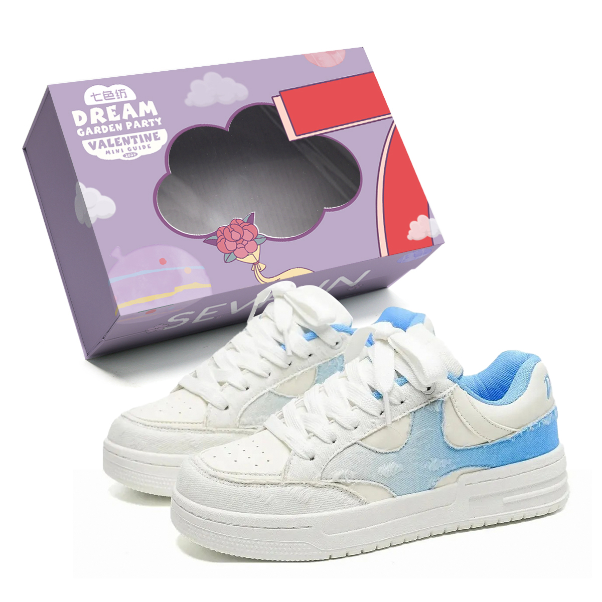 7 SEVFUN Износостойкие легкие низкие скейтерские кроссовки для увеличения роста унисекс светло-голубые, цвет Light Blue
7 SEVFUN Износостойкие легкие низкие скейтерские кроссовки для увеличения роста унисекс светло-голубые, цвет Light Blue