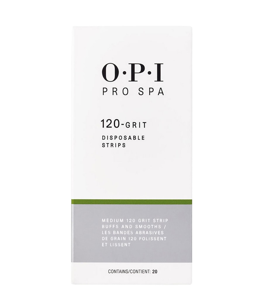 Пилочка для ногтей OPI ProSpa Disposable Grit Strips 120 Grit, 20 шт.
Пилочка для ногтей OPI ProSpa Disposable Grit Strips 120 Grit, 20 шт.
