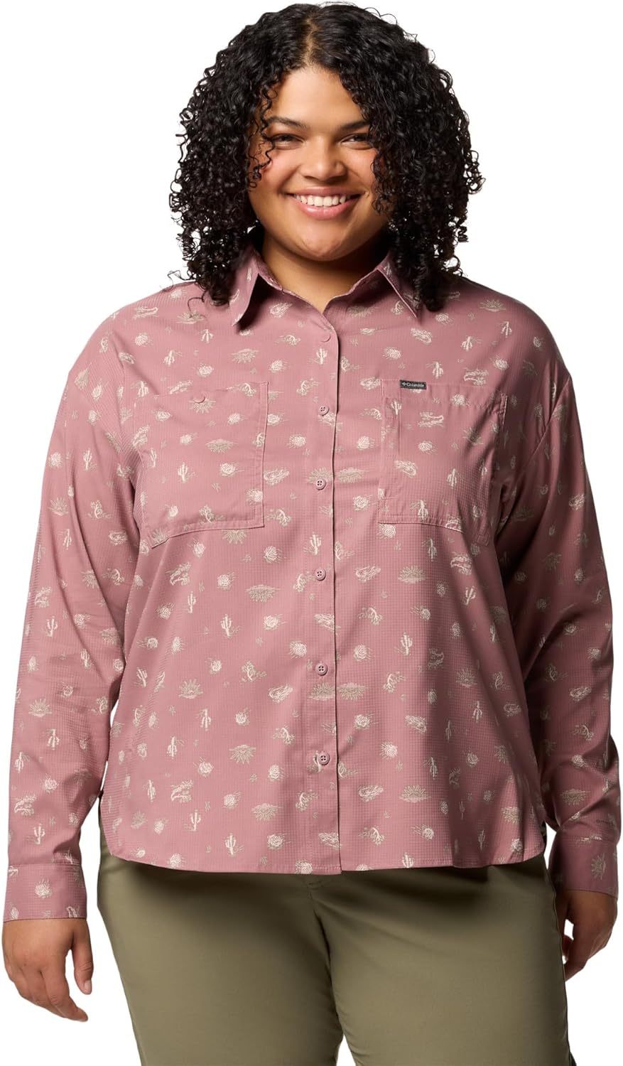 Женская рубашка Columbia Silver Ridge Utility Patterned с длинным рукавом, Fig Deserted
Женская рубашка Columbia Silver Ridge Utility Patterned с длинным рукавом, Fig Deserted
