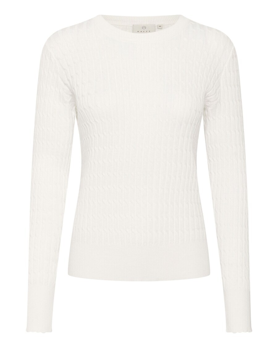 Базовый свитер Kaffe Sweater Silla, натуральный белый
Базовый свитер Kaffe Sweater Silla, натуральный белый