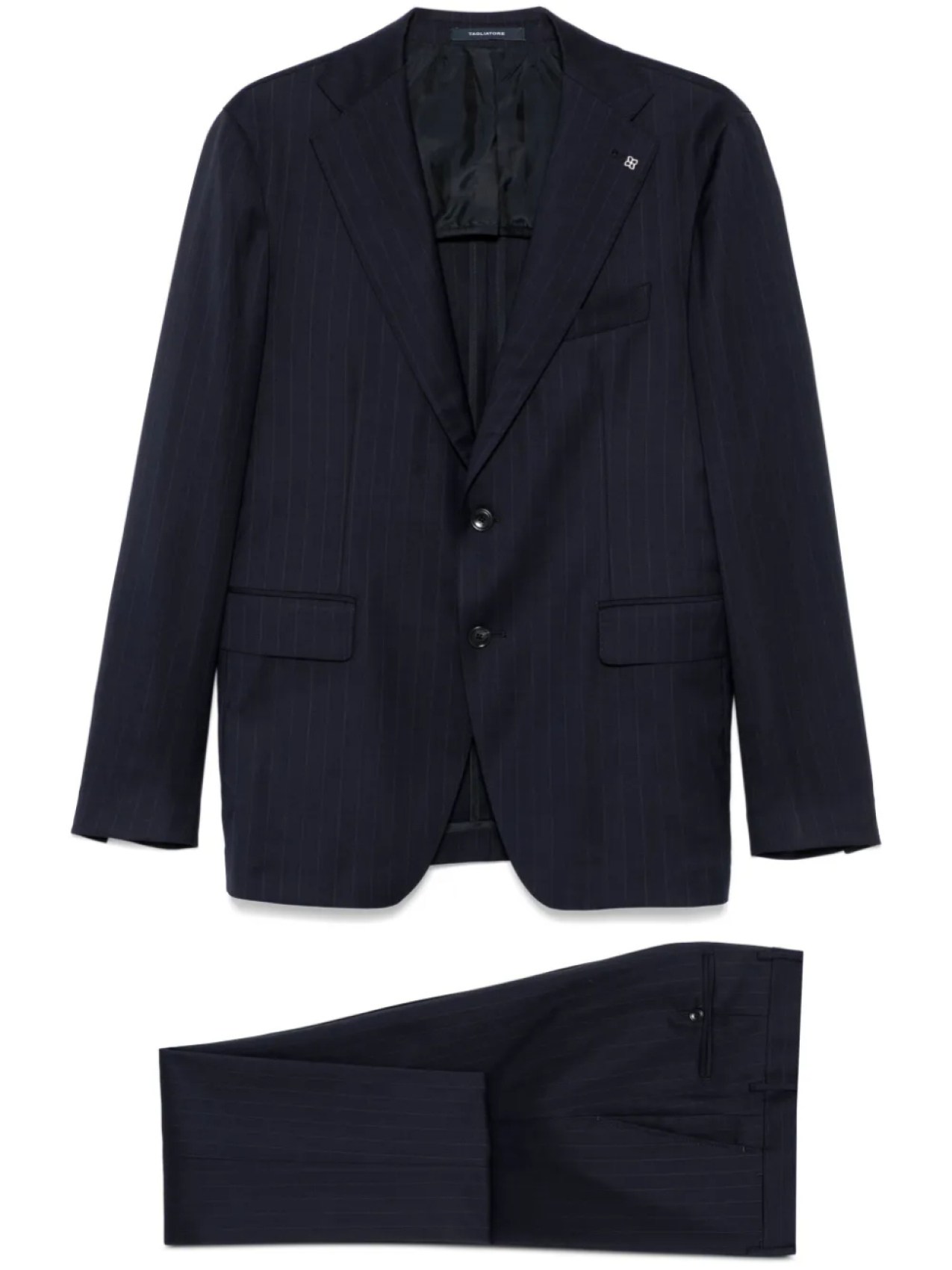 Костюм в тонкую полоску Tagliatore, синий
Костюм в тонкую полоску Tagliatore, синий