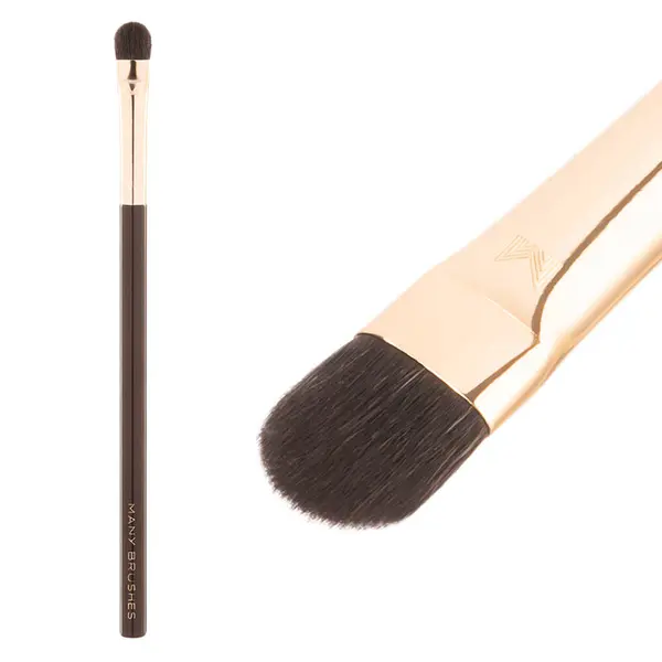 Большая плоская кисть для растушевки, 13, 1 шт. Many Brushes Chocolate 
Большая плоская кисть для растушевки, 13, 1 шт. Many Brushes Chocolate