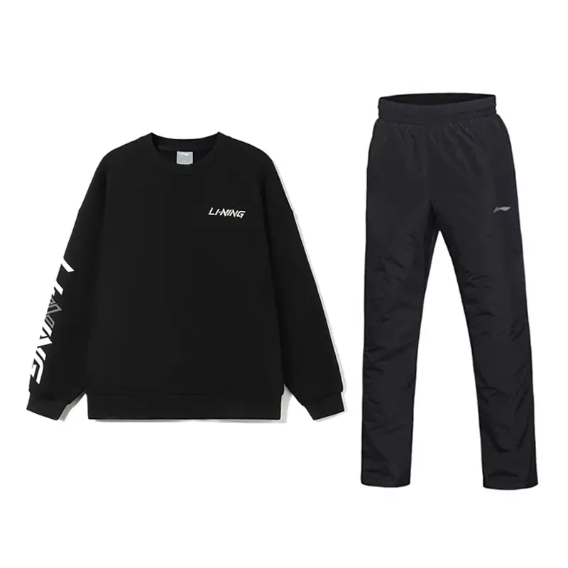LiNing Повседневная спортивная одежда унисекс Черный+Черный
LiNing Повседневная спортивная одежда унисекс Черный+Черный