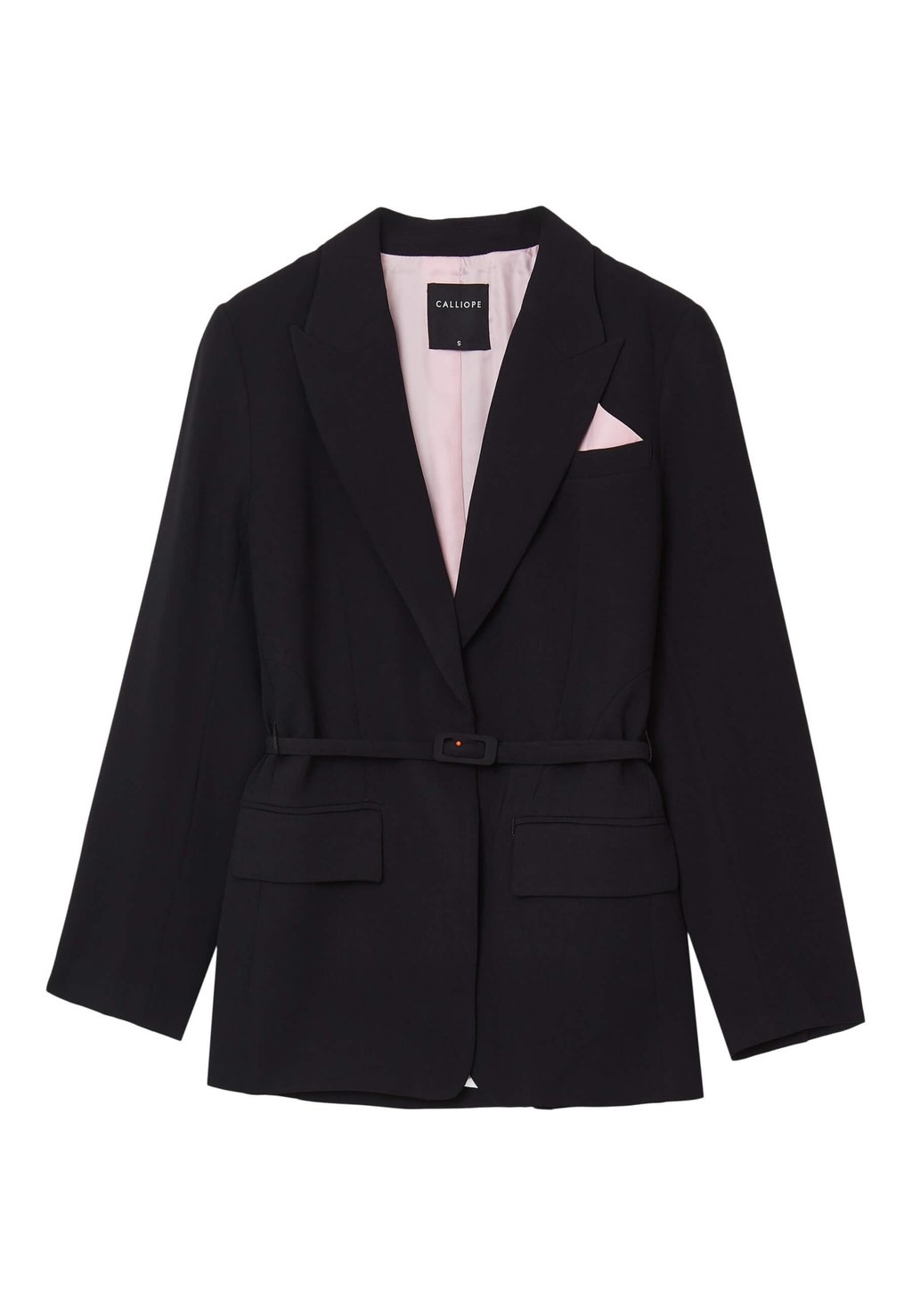 Блейзер MONOPETTO CON CINTURA Calliope, черный
Блейзер MONOPETTO CON CINTURA Calliope, черный