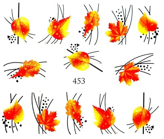 Водные наклейки для ногтей - №453, Raisin
Водные наклейки для ногтей - №453, Raisin