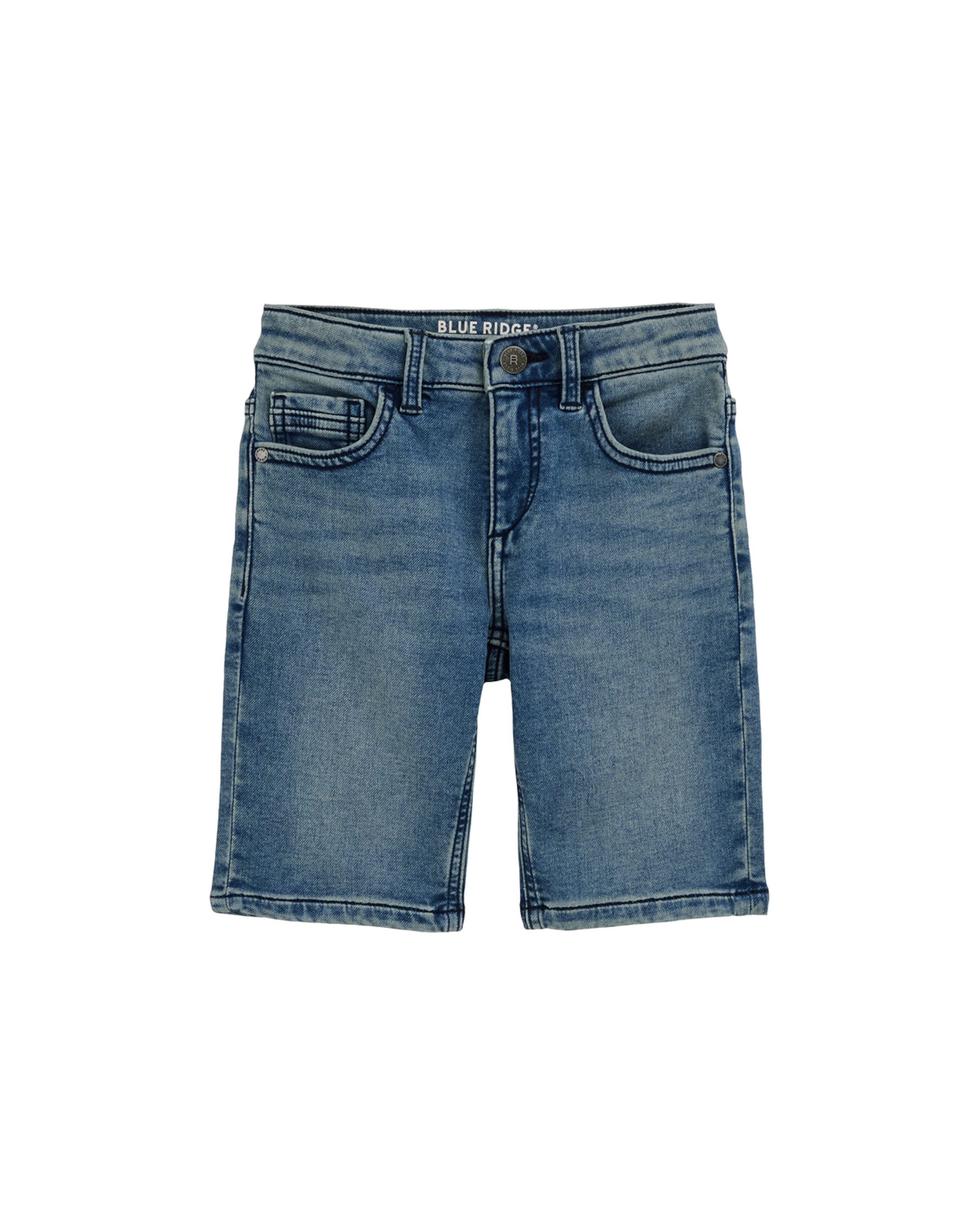 WE Fashion Джинсовые шорты Slim fit в синем дениме
WE Fashion Джинсовые шорты Slim fit в синем дениме