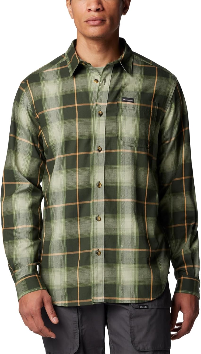 Рубашка Columbia Mens Vapor Ridge III с длинным рукавом, походная рубашка, Greenscape Tartan Ombre
Рубашка Columbia Mens Vapor Ridge III с длинным рукавом, походная рубашка, Greenscape Tartan Ombre