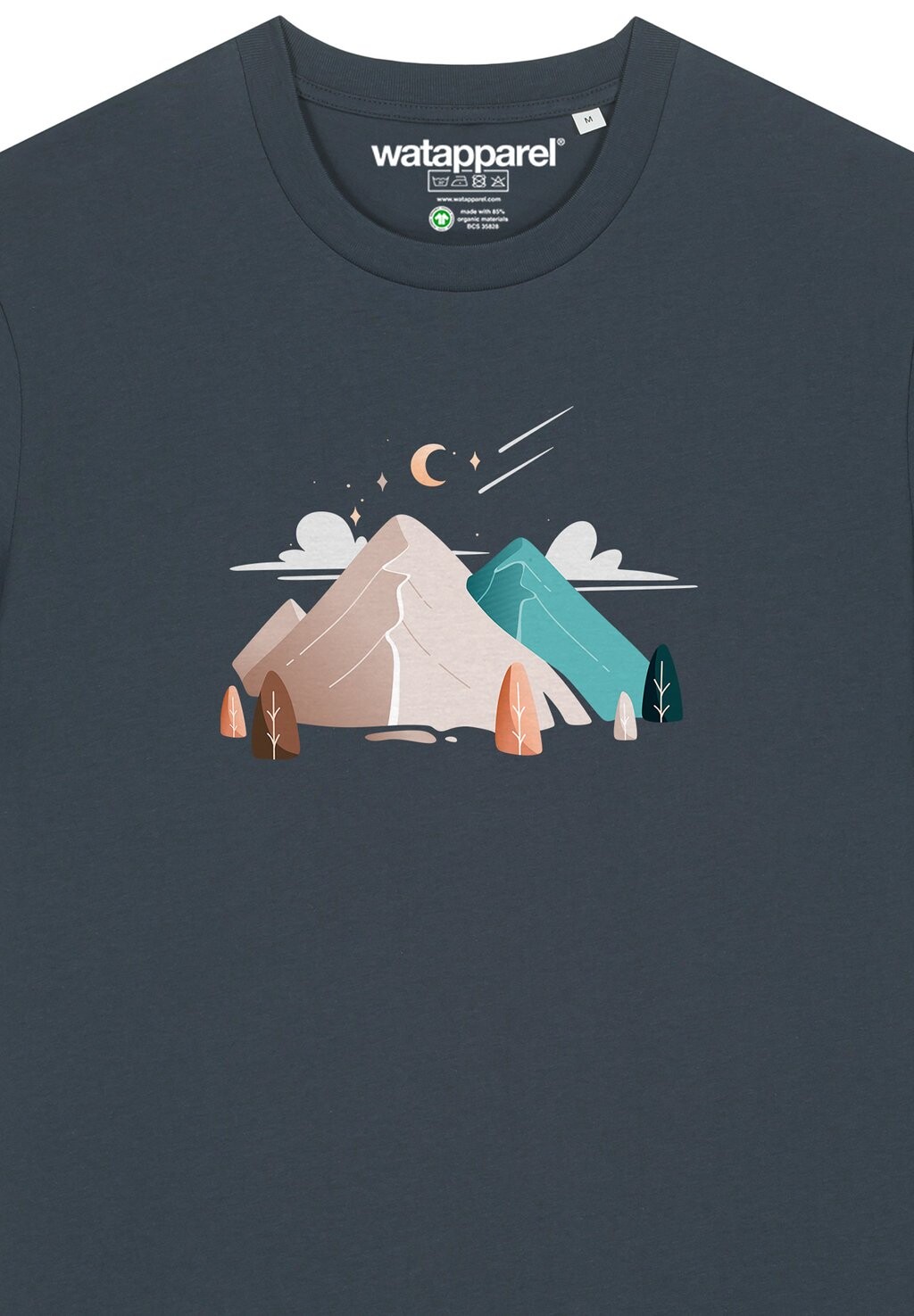 Футболка с принтом NIGHT AND CLOUDS watapparel, антрацит
Футболка с принтом NIGHT AND CLOUDS watapparel, антрацит