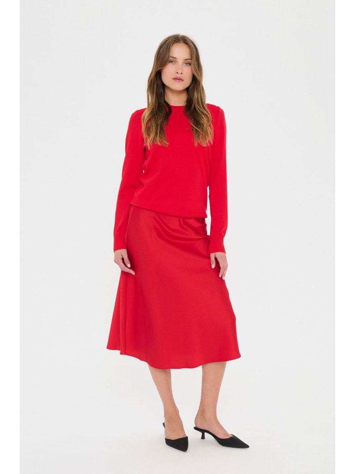 SAINT TROPEZ Прямая юбка Rock LodisaSZ, цвет «китайский красный»
SAINT TROPEZ Прямая юбка Rock LodisaSZ, цвет «китайский красный»