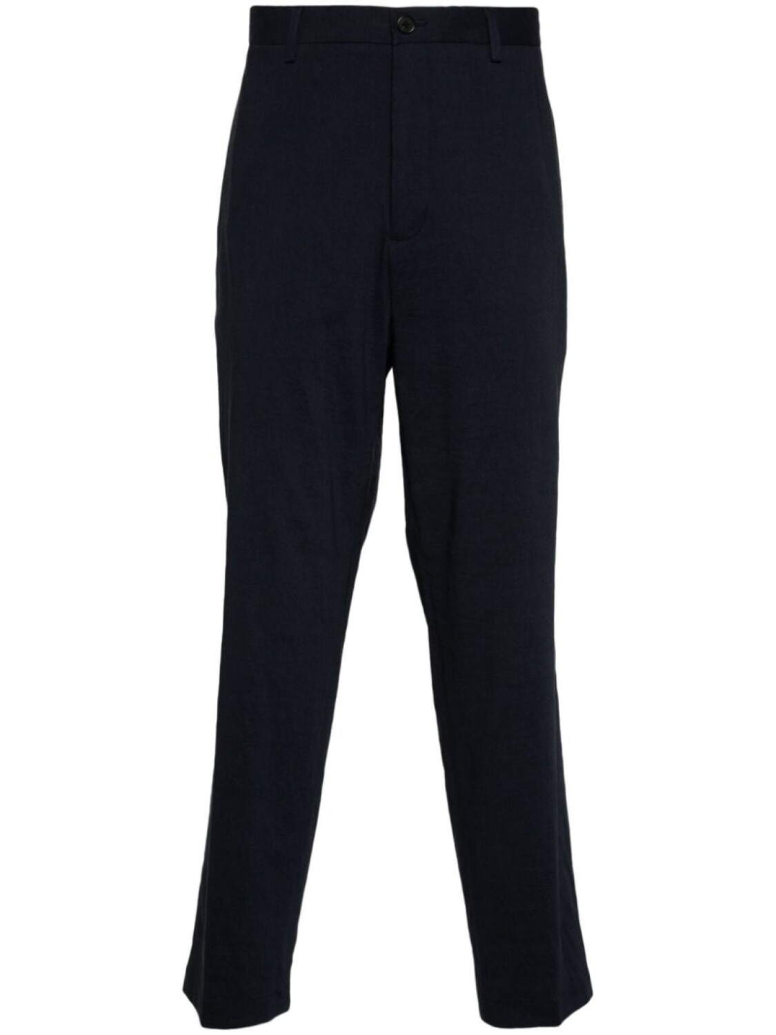 Theory чиносы из смеси льна Curtis, синий 
Theory чиносы из смеси льна Curtis, синий