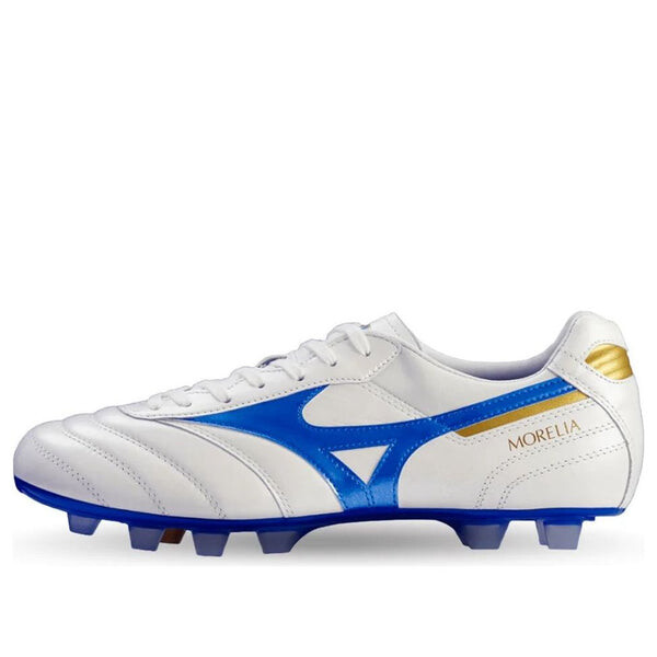 Кроссовки morelia ii japan fg 'mugen pack white blue' Mizuno, белый 
Кроссовки morelia ii japan fg 'mugen pack white blue' Mizuno, белый