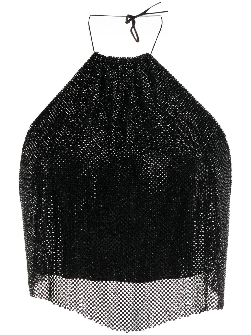 Укороченный топ со стразами MANURI, черный
Укороченный топ со стразами MANURI, черный