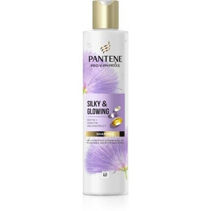 Pantene Pro-V Miracles Silky & Glowing Shampoo - 250 мл, восстанавливающий кератин
Pantene Pro-V Miracles Silky & Glowing Shampoo - 250 мл, восстанавливающий кератин