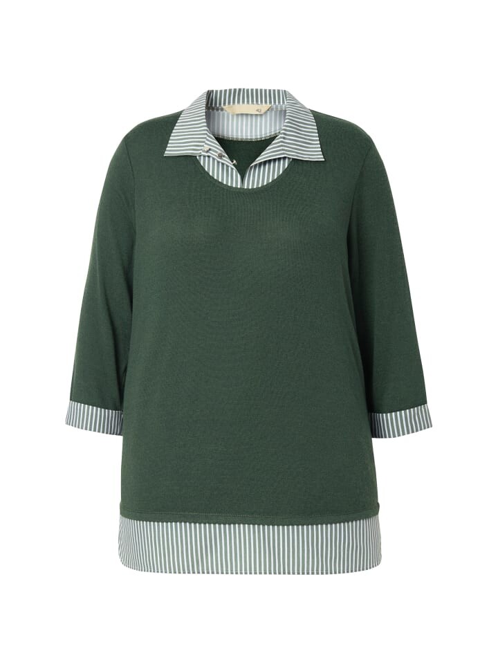 Пуловер MIAMODA Pullover, цвет dunkel grün
Пуловер MIAMODA Pullover, цвет dunkel grün