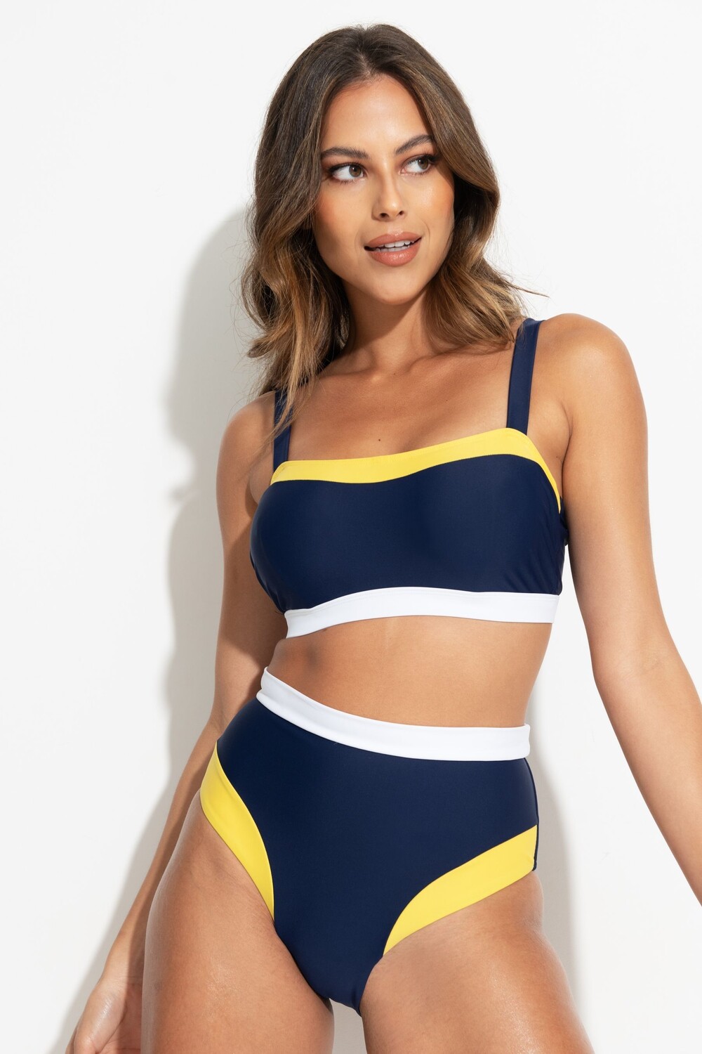 Топ Palm Springs со скрытыми косточками Pour Moi, синий 
Топ Palm Springs со скрытыми косточками Pour Moi, синий