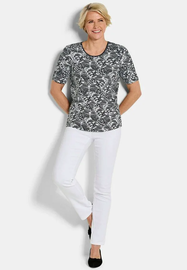 Футболка с принтом Goldner, Black/White Patterned, Белый, Футболка с принтом Goldner, Black/White Patterned
Футболка с принтом Goldner, Black/White Patterned, Белый, Футболка с принтом Goldner, Black/White Patterned