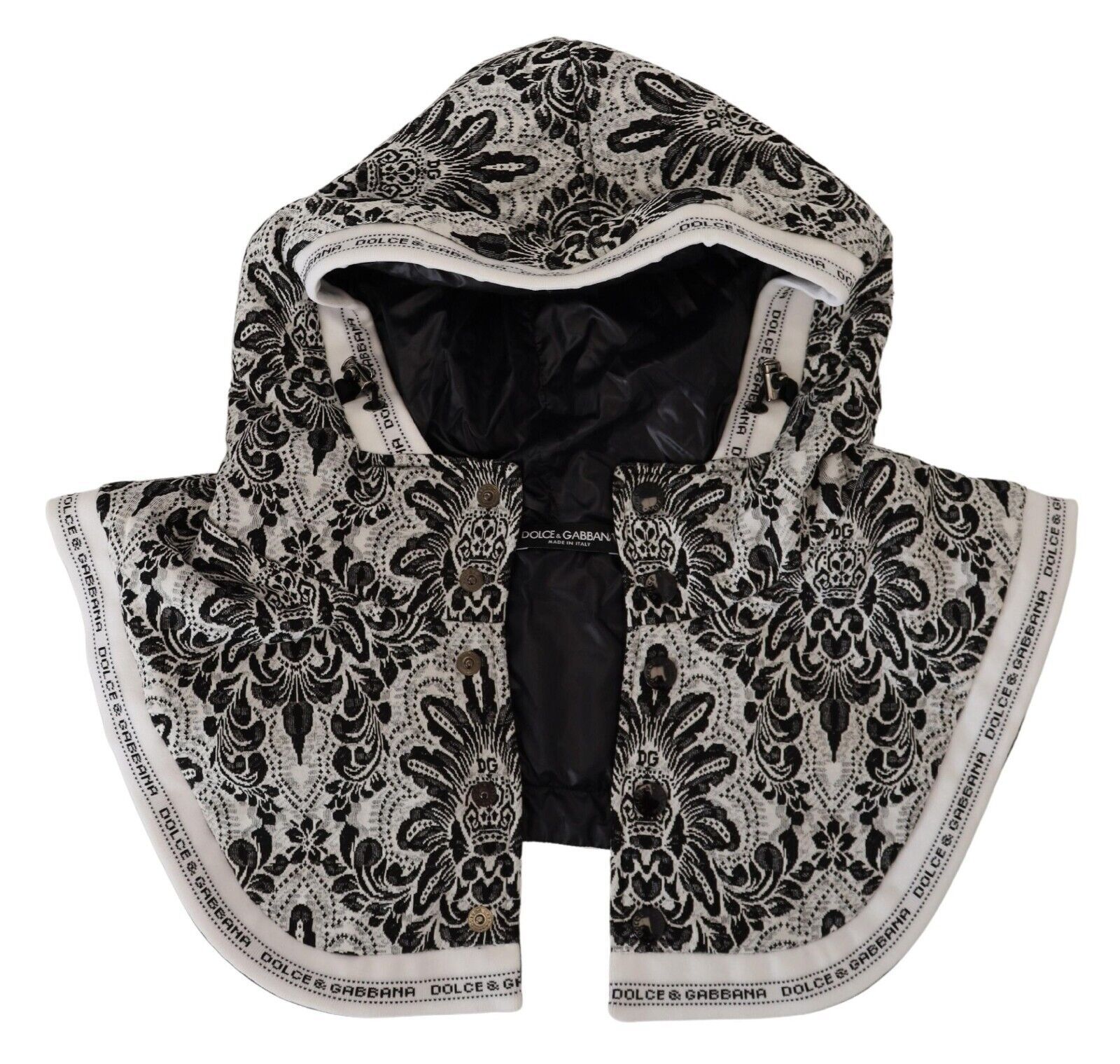 Элегантная цветочная хлопковая шапка-обертка на всю голову Dolce & Gabbana, белый
Элегантная цветочная хлопковая шапка-обертка на всю голову Dolce & Gabbana, белый