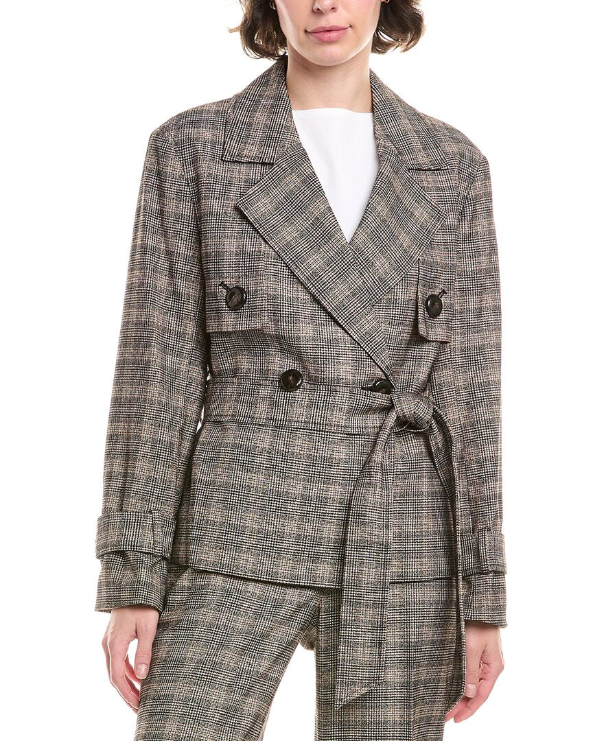 Анна Кляйн Тренч с поясом Anne Klein, черный
Анна Кляйн Тренч с поясом Anne Klein, черный