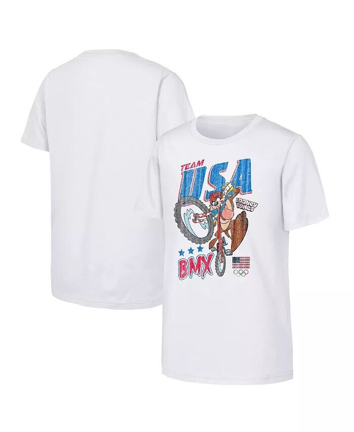 Футболка Tasmanian Devil White Team USA Looney Tunes для мальчиков и девочек BMX Outerstuff, белый
Футболка Tasmanian Devil White Team USA Looney Tunes для мальчиков и девочек BMX Outerstuff, белый