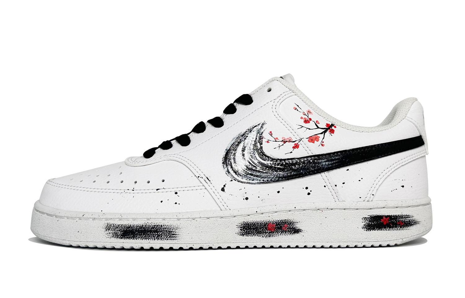 Court Vision 1 Snow Plum Blossom Abrasion Resistant Low top Skateboard Shoes мужские Nike, черный/белый
Court Vision 1 Snow Plum Blossom Abrasion Resistant Low top Skateboard Shoes мужские Nike, черный/белый