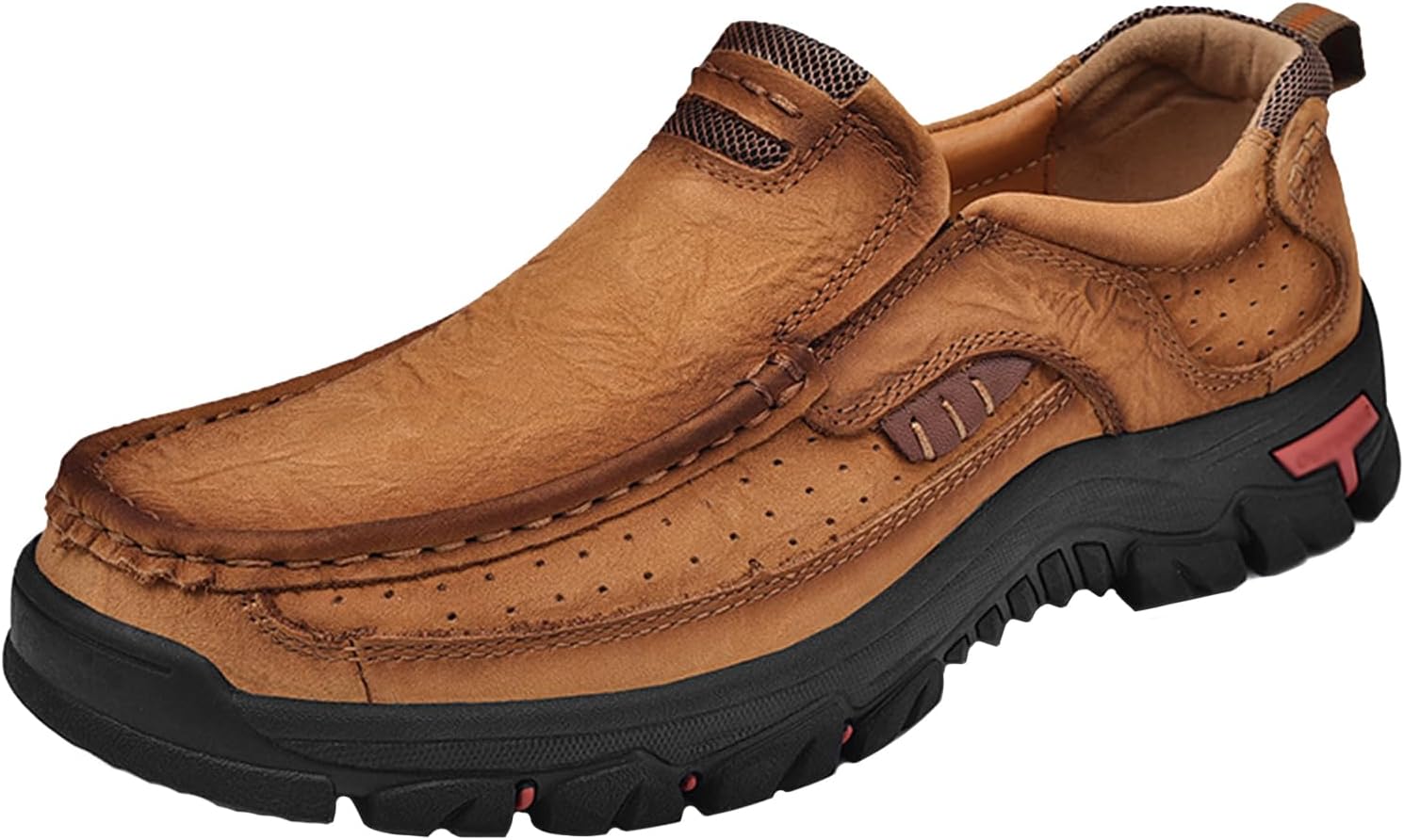 Мужские удобные лоферы на легком скольжении, широкая посадка, ходовые туфли, легкие, дышащие, комфортные, повседневные кроссовки, водонепроницаемые, нескользящие, для походов Generic, светло-коричневый
Мужские удобные лоферы на легком скольжении, широкая посадка, ходовые туфли, легкие, дышащие, комфортные, повседневные кроссовки, водонепроницаемые, нескользящие, для походов Generic, светло-коричневый