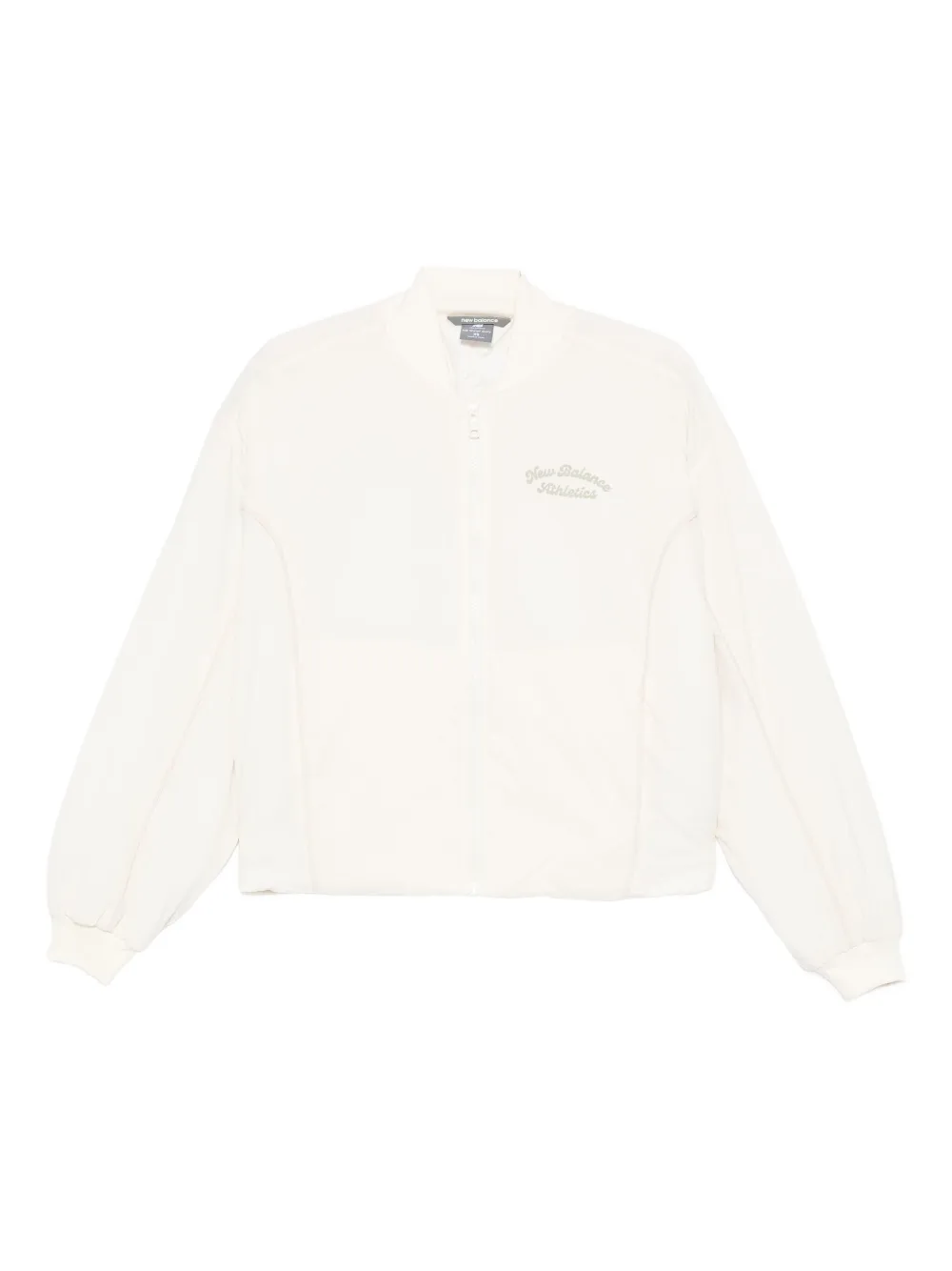 Вышитая куртка на молнии New Balance, белый
Вышитая куртка на молнии New Balance, белый