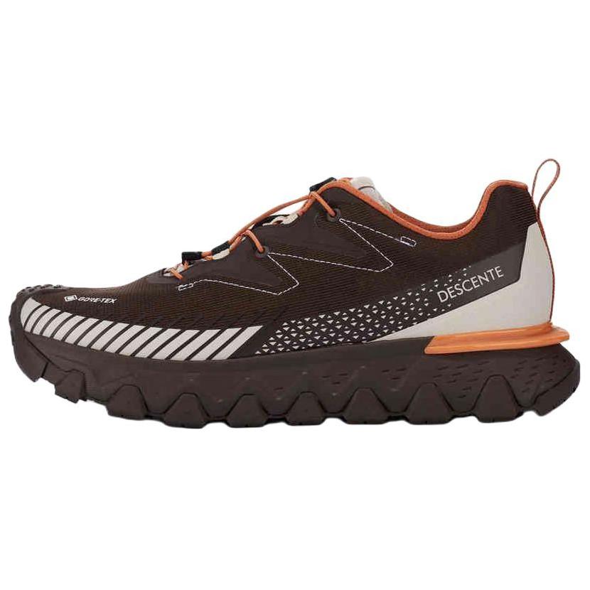 DESCENTE Мужские повседневные кроссовки SKI STYLE с низким дышащим верхом, коричневые 
DESCENTE Мужские повседневные кроссовки SKI STYLE с низким дышащим верхом, коричневые