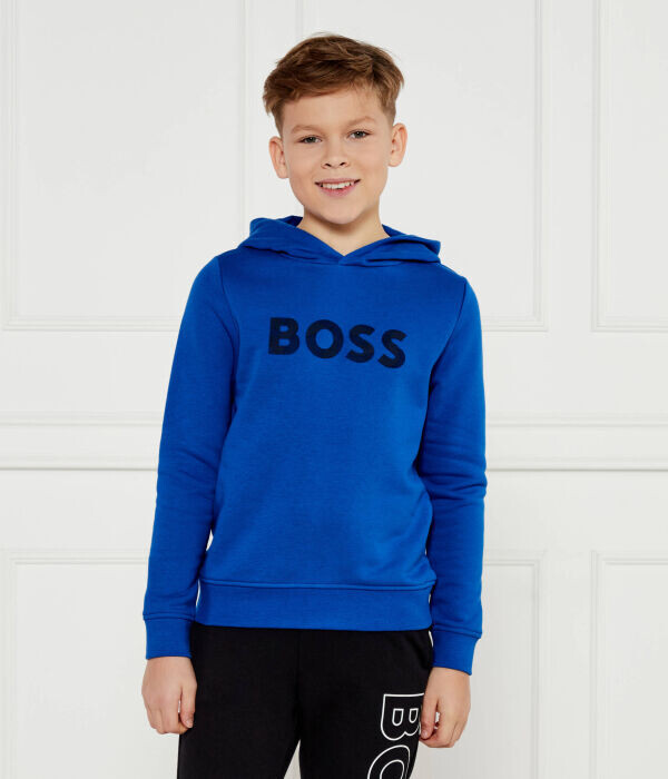 Толстовка детская Boss Kidswear с логотипом, синий
Толстовка детская Boss Kidswear с логотипом, синий