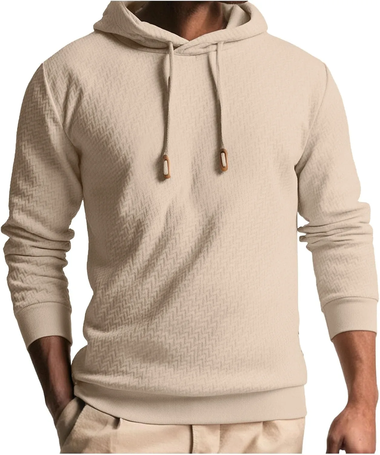 Мужской худи Slim Fit с длинным рукавом и карманами
Мужской худи Slim Fit с длинным рукавом и карманами