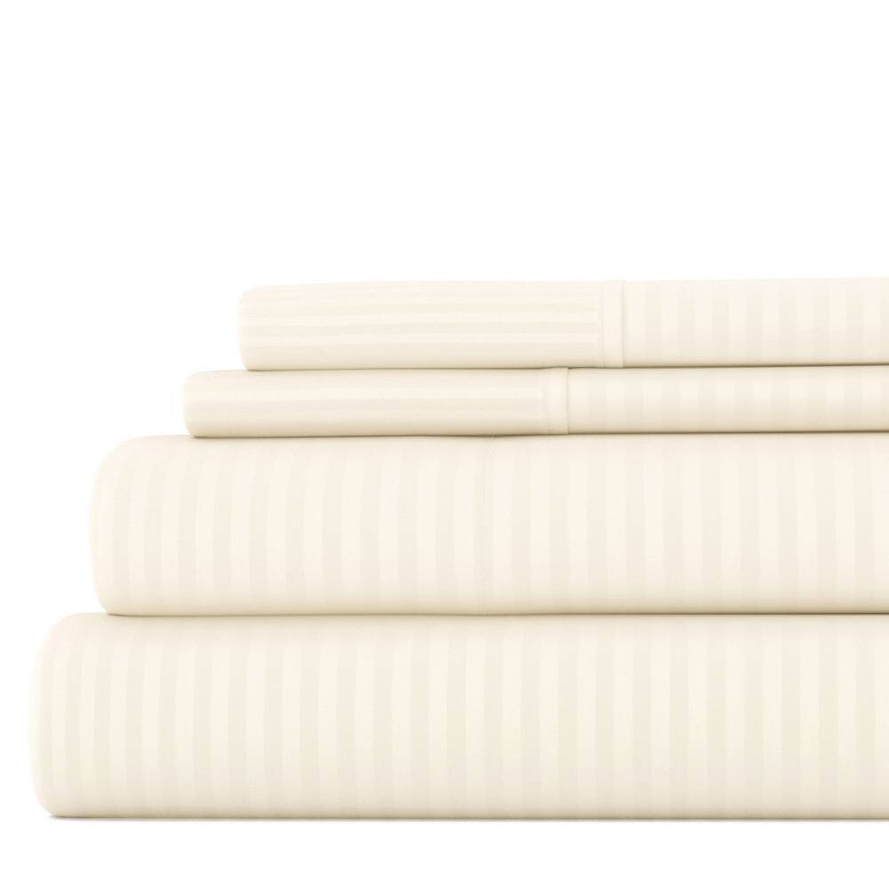 Комплект простыней с супермягкой тисненой текстурой Urban Loft из 4 предметов, цвет Stripes Ivory
Комплект простыней с супермягкой тисненой текстурой Urban Loft из 4 предметов, цвет Stripes Ivory