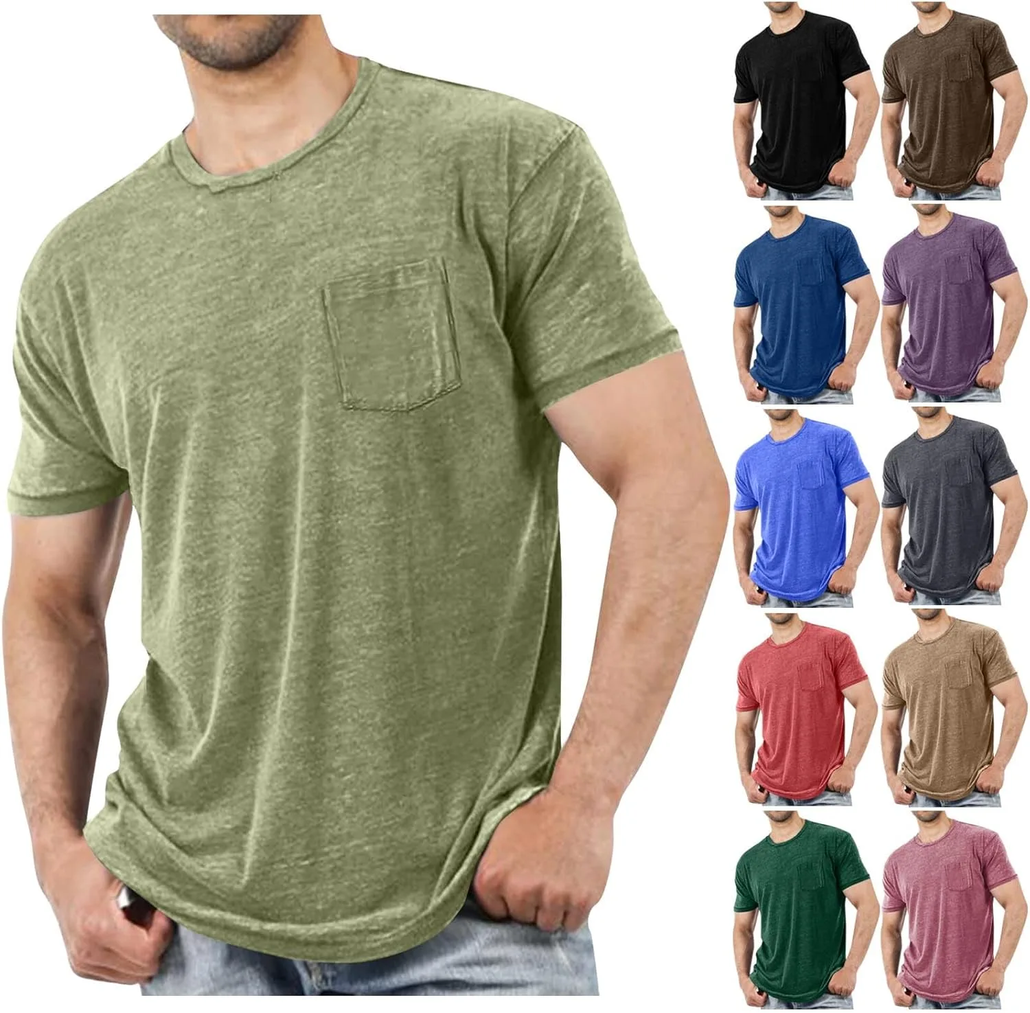 Мужская футболка с коротким рукавом Comfy Stretch Crewneck
Мужская футболка с коротким рукавом Comfy Stretch Crewneck