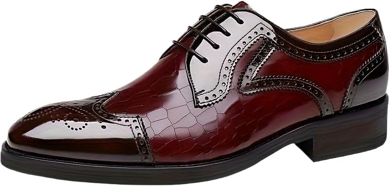 Дышащие противоскользящие туфли для мужчин, мужские платья для офиса и платья весной, летом и осенью Hhhchpm, бордовый
Дышащие противоскользящие туфли для мужчин, мужские платья для офиса и платья весной, летом и осенью Hhhchpm, бордовый