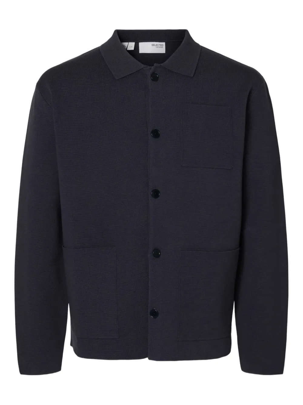 Кардиган на пуговицах Selected, синий
Кардиган на пуговицах Selected, синий