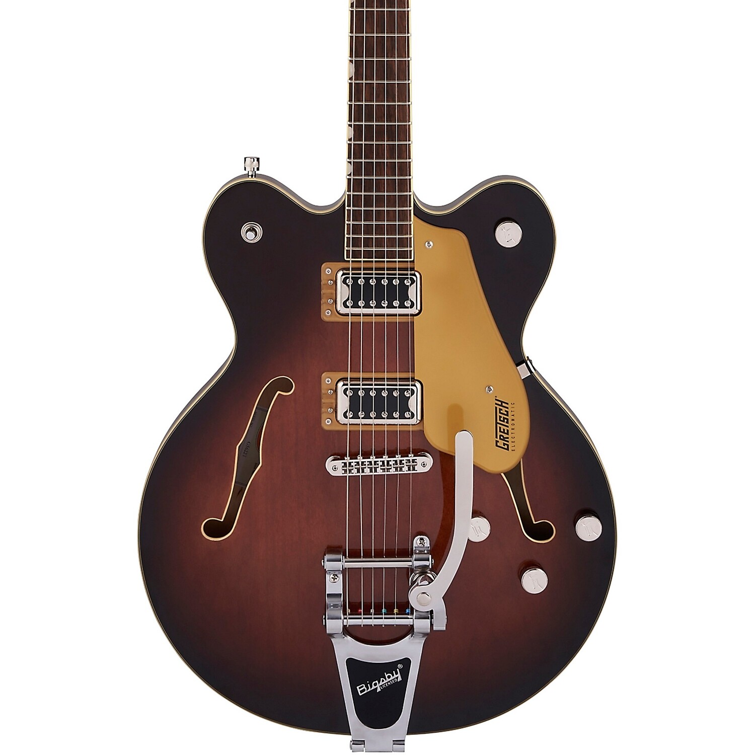 Gretsch Guitars G5622T Электроматический центральный блок с двойным вырезом и одиночным стволом Bigsby Burst
Gretsch Guitars G5622T Электроматический центральный блок с двойным вырезом и одиночным стволом Bigsby Burst