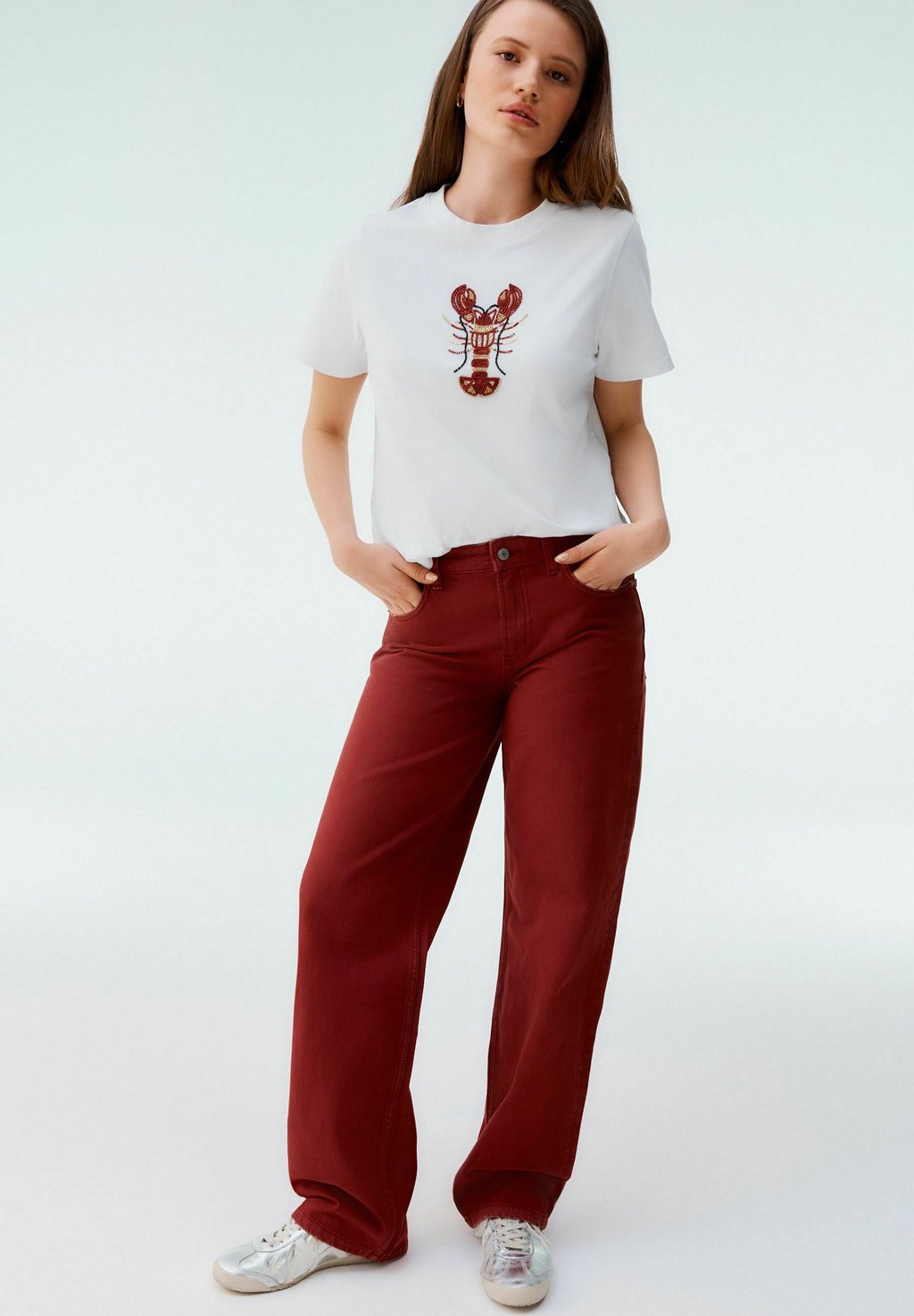 Джинсы свободного кроя BAGGY WIDE LEG Next, красный
Джинсы свободного кроя BAGGY WIDE LEG Next, красный