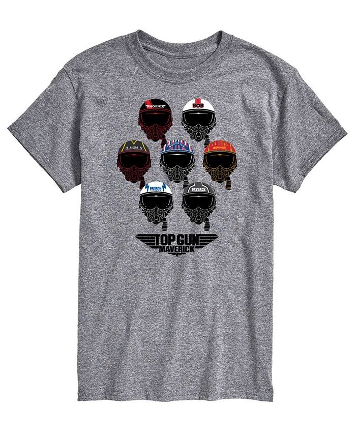 Мужская футболка Top Gun Maverick Helmets AIRWAVES, серый
Мужская футболка Top Gun Maverick Helmets AIRWAVES, серый